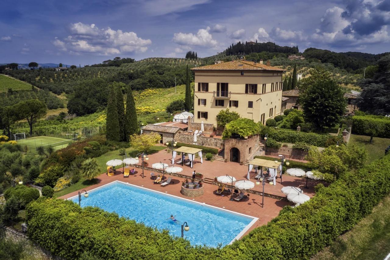 Villa Curina Resort Castelnuovo Berardenga Exterior foto